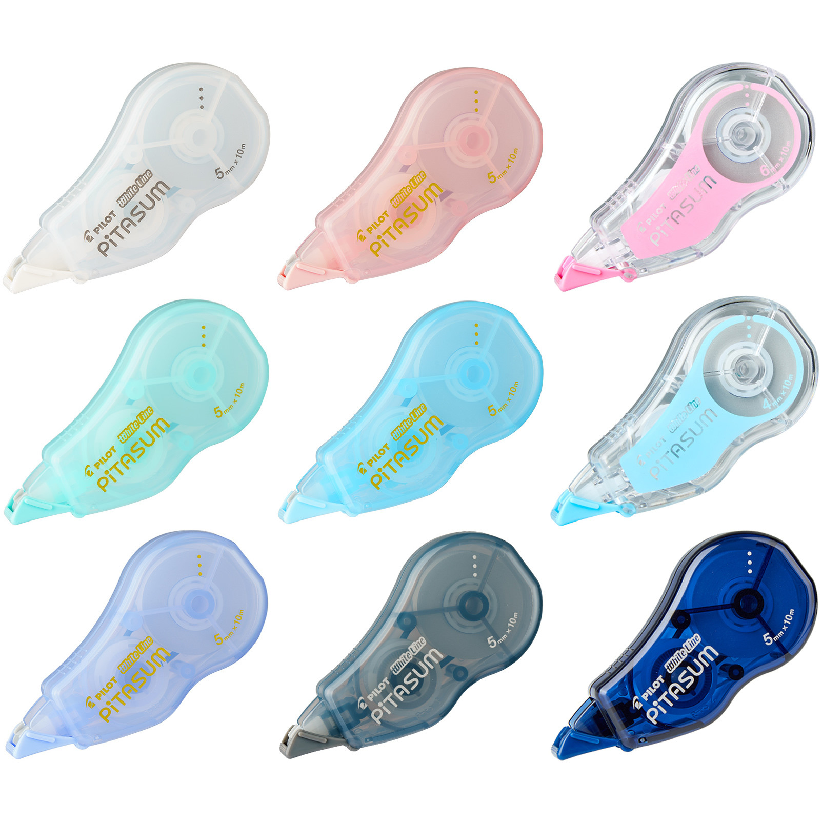 PILOT百乐蜻蜓静音修正带大集合