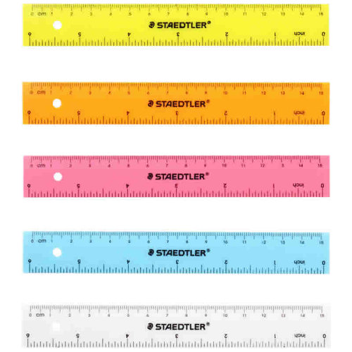 中英双刻度@STAEDTLER施德楼直尺