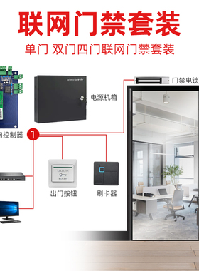 微耕门禁控制器单门双门四门网络门禁控制器 TCP联网门禁控制系统