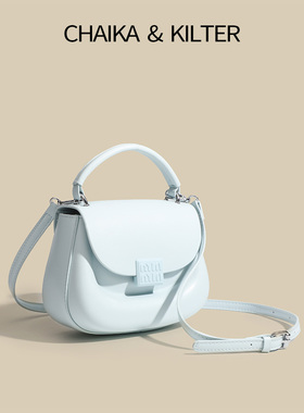 高级感时尚手拎马鞍包包女2025夏季新款简约百搭通勤包休闲斜挎包