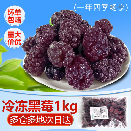 冷冻黑莓水果兄弟烘焙原料