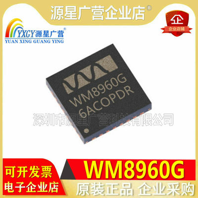 WM8960 8974 8918 8904 CGEFL/RV WM8988LGECN/RV WM8962BECSN/R