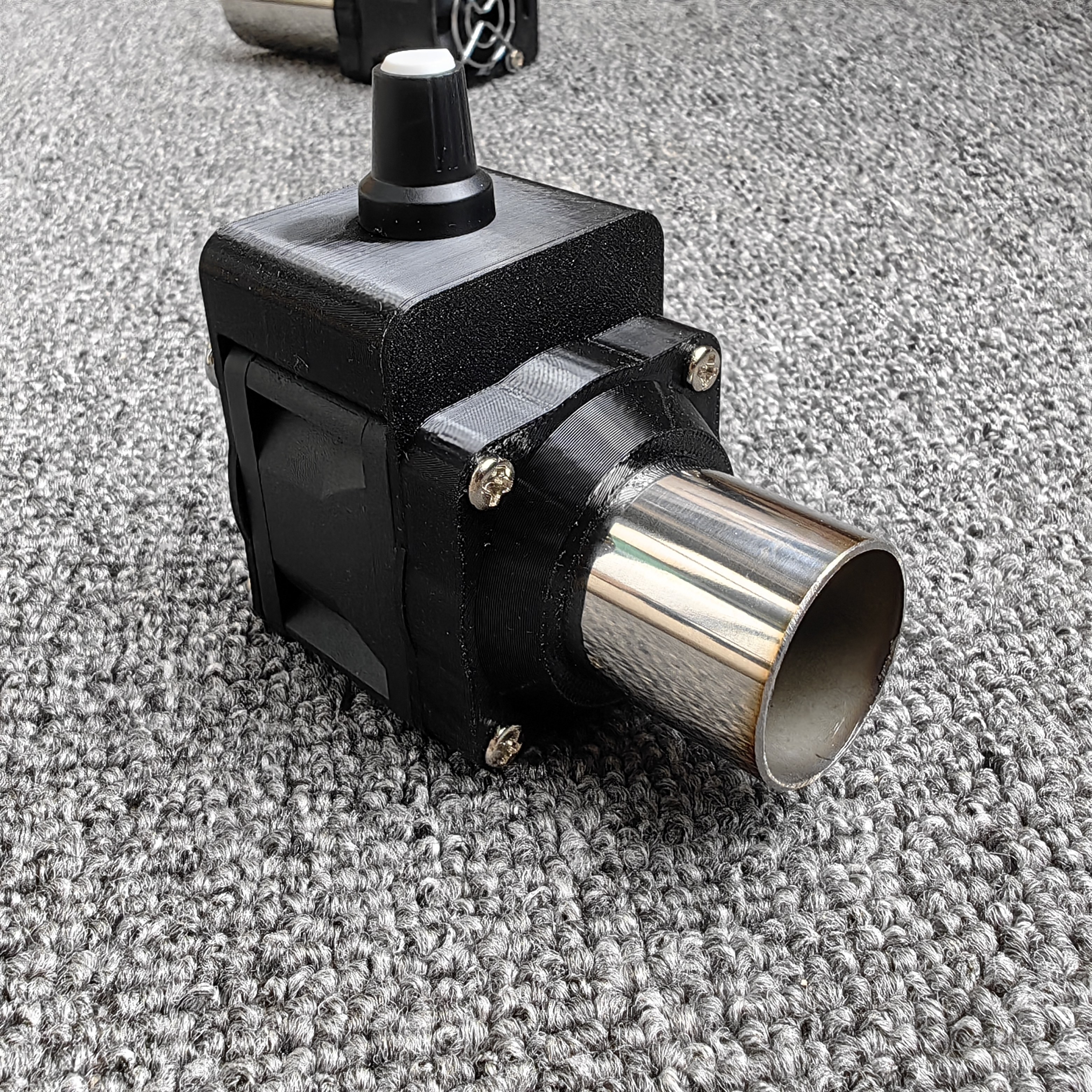 木炭炉气化炉汽化无烟炉子柴火炉户外烧烤调速鼓风机无刷引风机