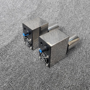 户外双风扇气化炉汽化无烟炉子柴火炉烧烤调速鼓风机无刷引风机