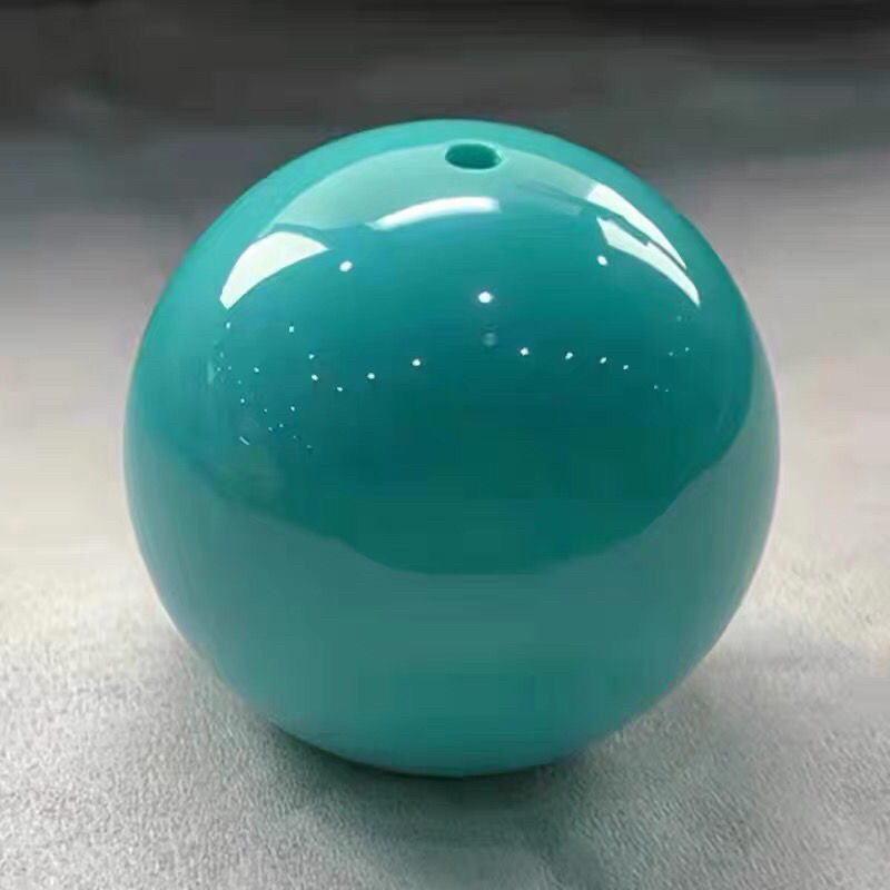 原矿绿松石散珠高瓷优化回纹