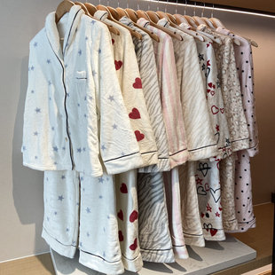 老美单～秋冬新款 加密加厚300gsm法兰绒睡衣女暖舒绒家居服套装