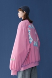 @中性风腰果花两面穿棉衣夹克情侣装棉服XZ-221-1-MY121，男装棉衣，星座221-1