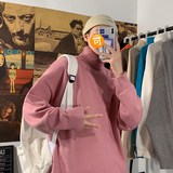 秋冬情侣款加厚针织打底衫纯色毛衣高领针织衫XZ-221-1-MY09，男装针织衫/毛衣，星座221-1