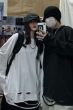 2021春新款男女同款纯色内搭长袖T恤打底衫XZ-221-1-T808，男装T恤，星座221-1
