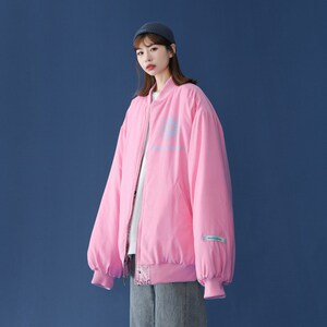 @中性风 腰果花两面穿棉衣夹克情侣装XZ-221-1-MY121图片