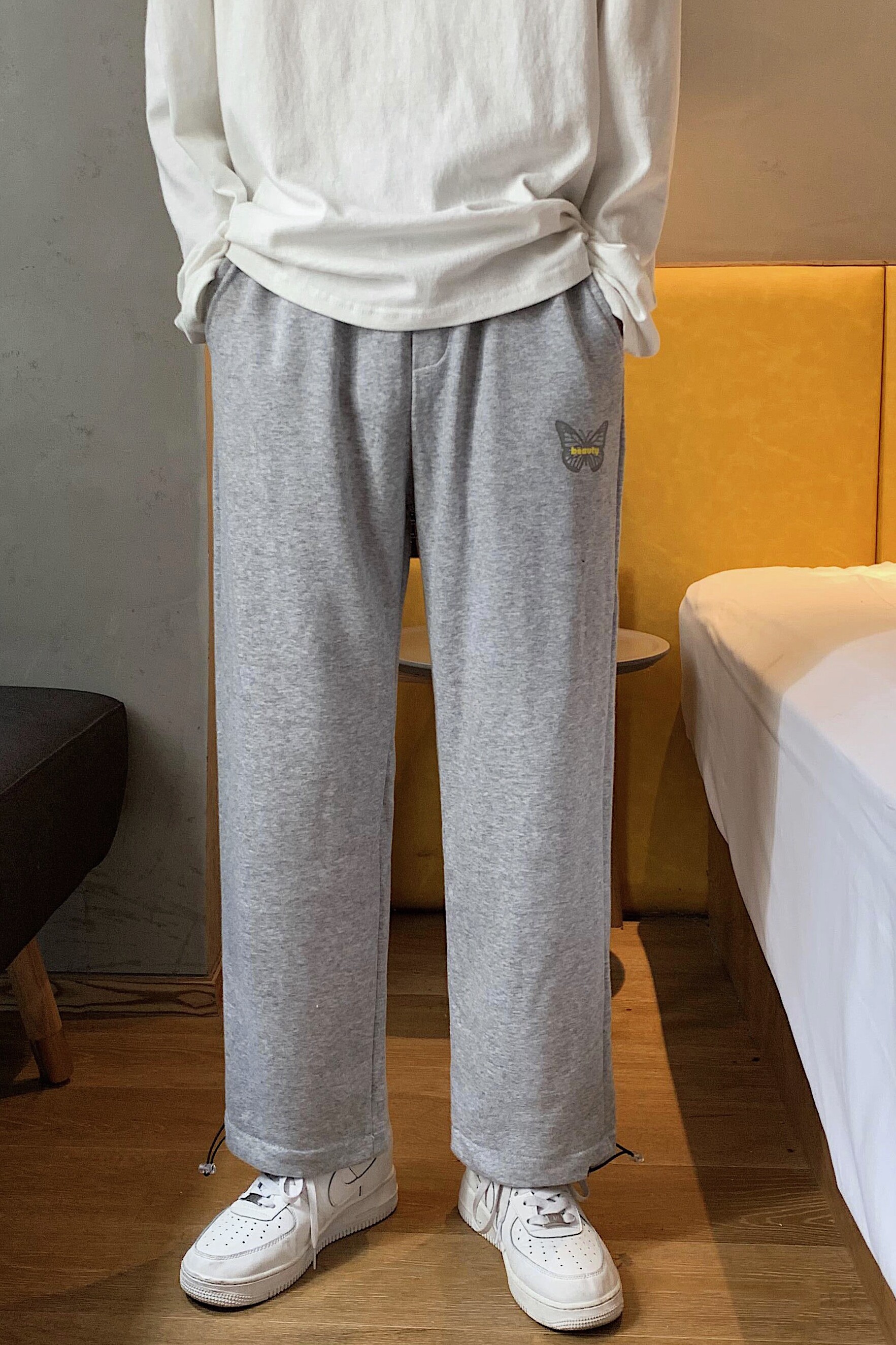 20秋新款个性印花男女中性针织休闲裤运动裤长裤XZ221-1,男装休闲裤,星座221-1