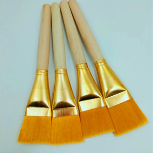 优质加厚大号油画画笔刷丙烯排笔水彩水粉笔单支笔尼龙绘画颜料笔