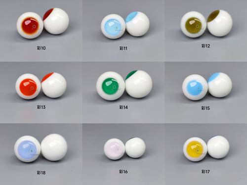 玻璃OB11眼球手捏娃6mm8mm