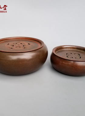 带盖日式风复古礼品茶洗