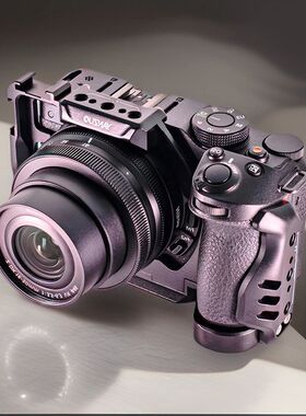 颜左 适用于尼康z30相机兔笼稳定器竖拍快装板NikonZ30金属保护框