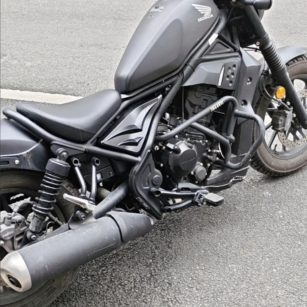 适用本田叛逆者CM500/CM300改装左右电瓶盖装饰边板侧板车身护盖