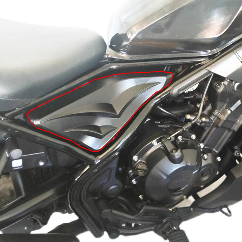 适用本田叛逆者CM500/CM300改装左右电瓶盖装饰边板侧板车身护盖