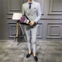 Playboy VIP CG mens Casual Slim Thanh niên Ba mảnh ngực nhỏ Bộ đồ phù hợp với bộ bốn mùa - Suit phù hợp ao khoac nam