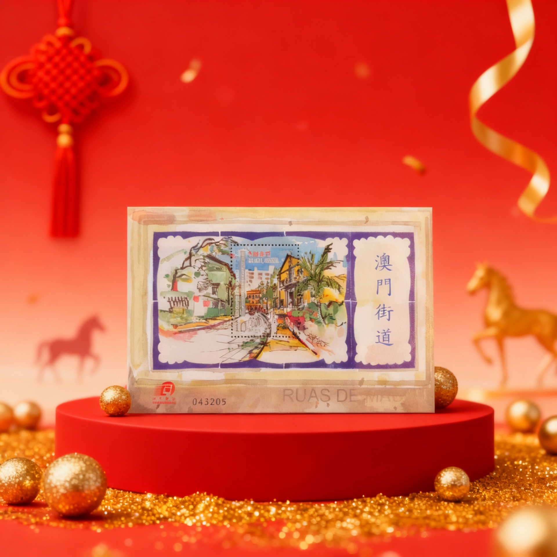 澳门手信澳门纪念品澳门邮票澳门文创