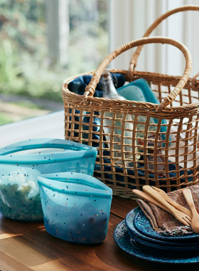 stasher美国硅胶袋保鲜低温慢煮袋食品储藏袋碗式辅食便携食品袋