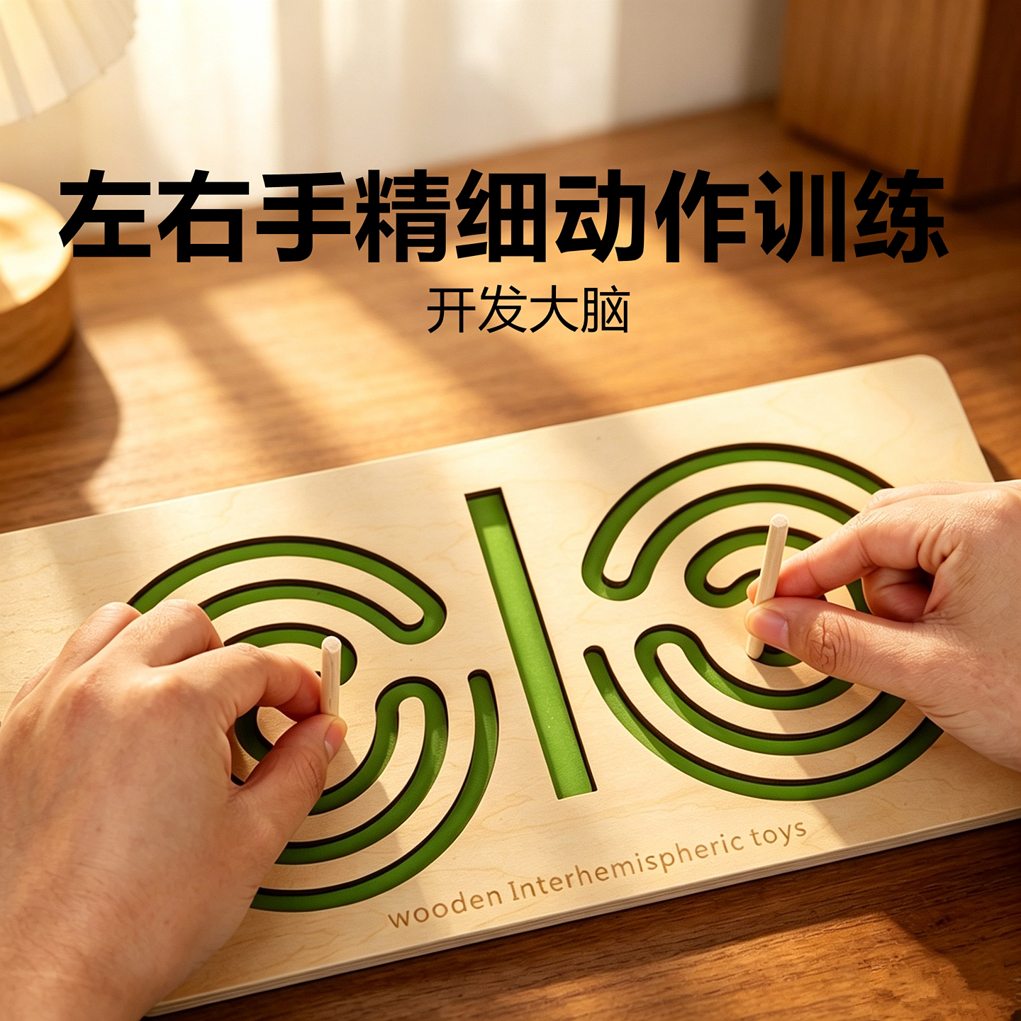 左右脑精细动作训练益智早教具