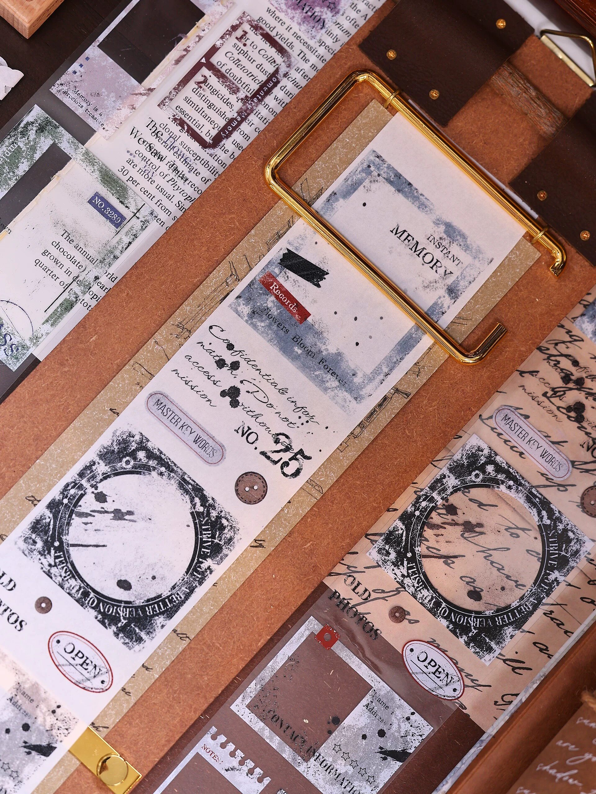 148 小白家 旧框框 手帐胶带分装 和纸无模切 6×200cm