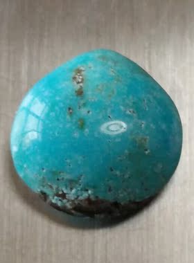 原矿纯天然绿松石吊坠戒面