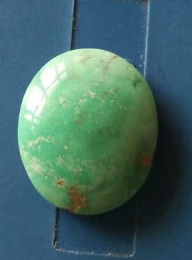 原矿纯天然绿松石 高磁 美国菜籽黄 湖矿 carico lake 大 戒面