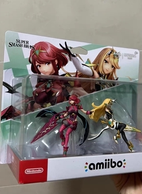 全新现货任天堂大乱斗异度光焰amiibo新款连体套装