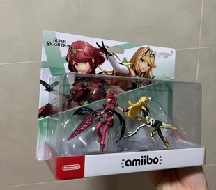 全新现货任天堂大乱斗异度光焰amiibo新款连体套装