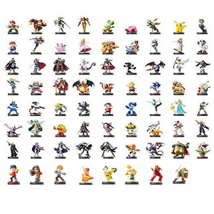 正品amiibo游戏手办大乱斗银河战士喷射战士贝姐少年林克街霸肯