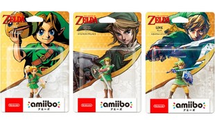 正版任天堂塞尔达amiibo手办玩具假面天剑黄昏林克出鬼神套装