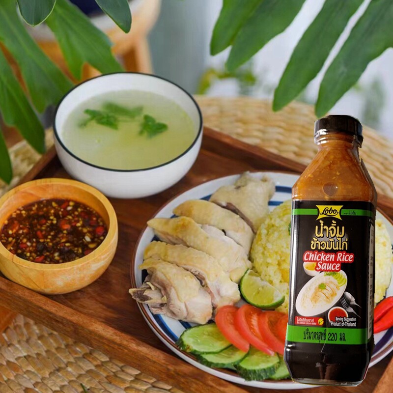 泰国进口LOBO泰式鸡油饭蘸酱凉拌酱鸡油饭调味酱料