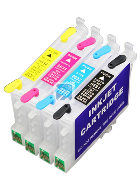 T0601兼容EPSON C88 CX3800 CX4200 CX4800 CX7800填充墨盒带芯片