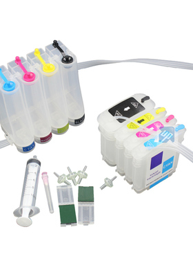 适用惠普HP82 Designjet 510 CH565A 4911/4912/4913连供