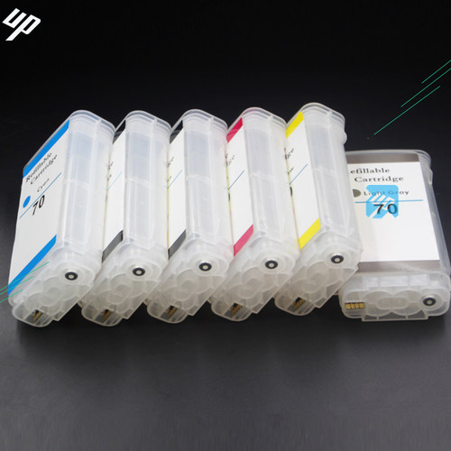 130ML 兼容HP70 hp 70 Designjet Z5400填充墨盒可复位芯片