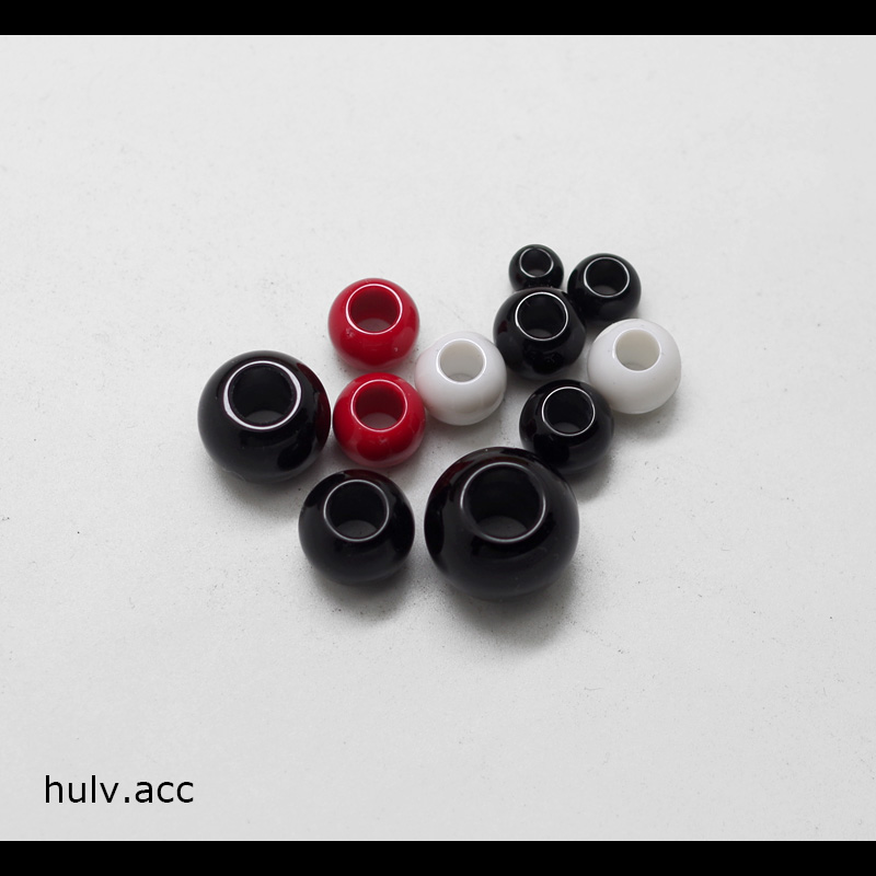 环保塑料大孔珠子饰品配件