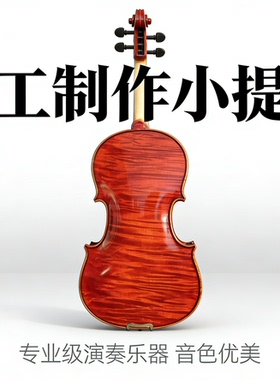 高档纯手工小提琴高级成人小提琴4/4小提琴斯式小提琴优质老料