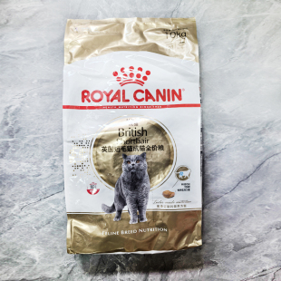 皇家猫粮BS34英国短毛成猫粮10kg英短立耳折耳猫蓝猫蓝胖子通用粮