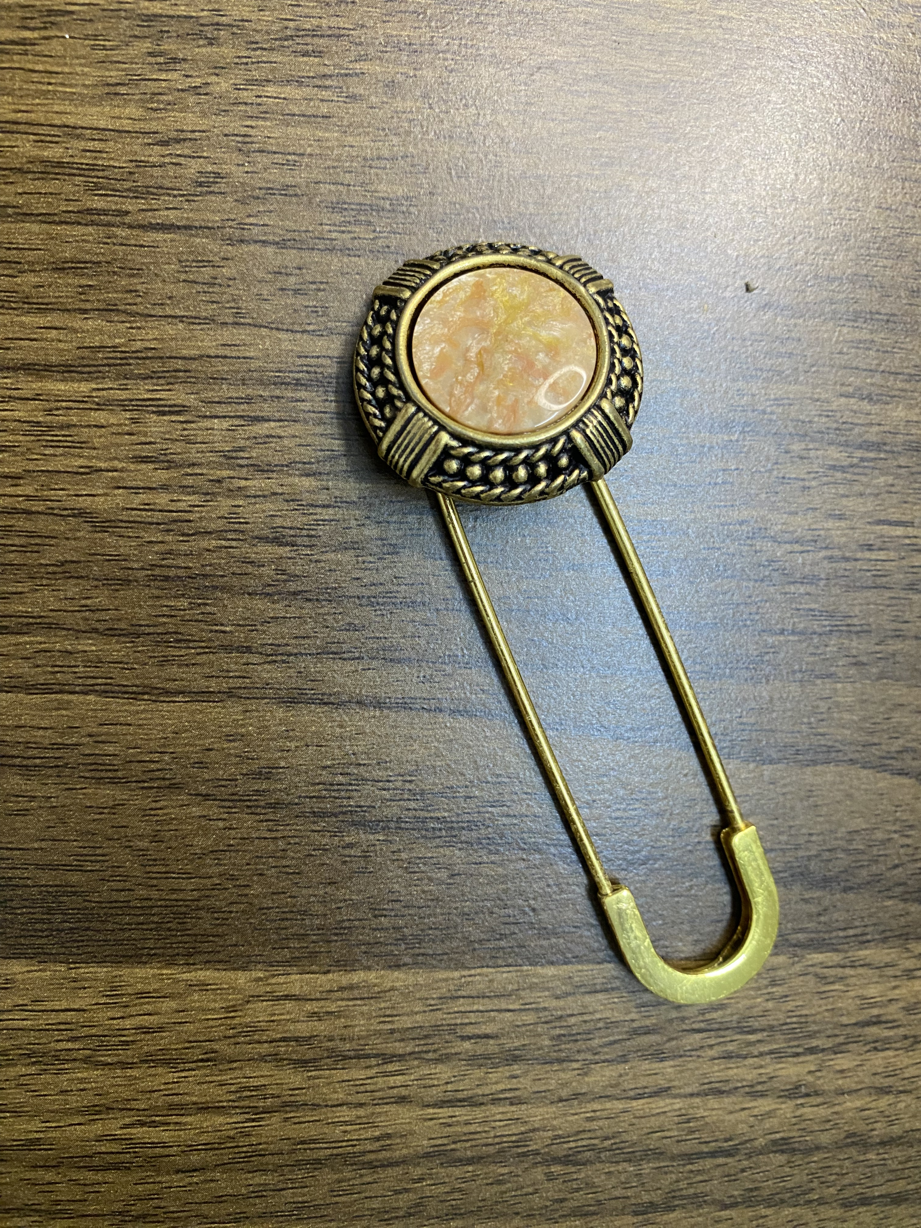 中古vintage复古别针女款复古宫廷风别针055