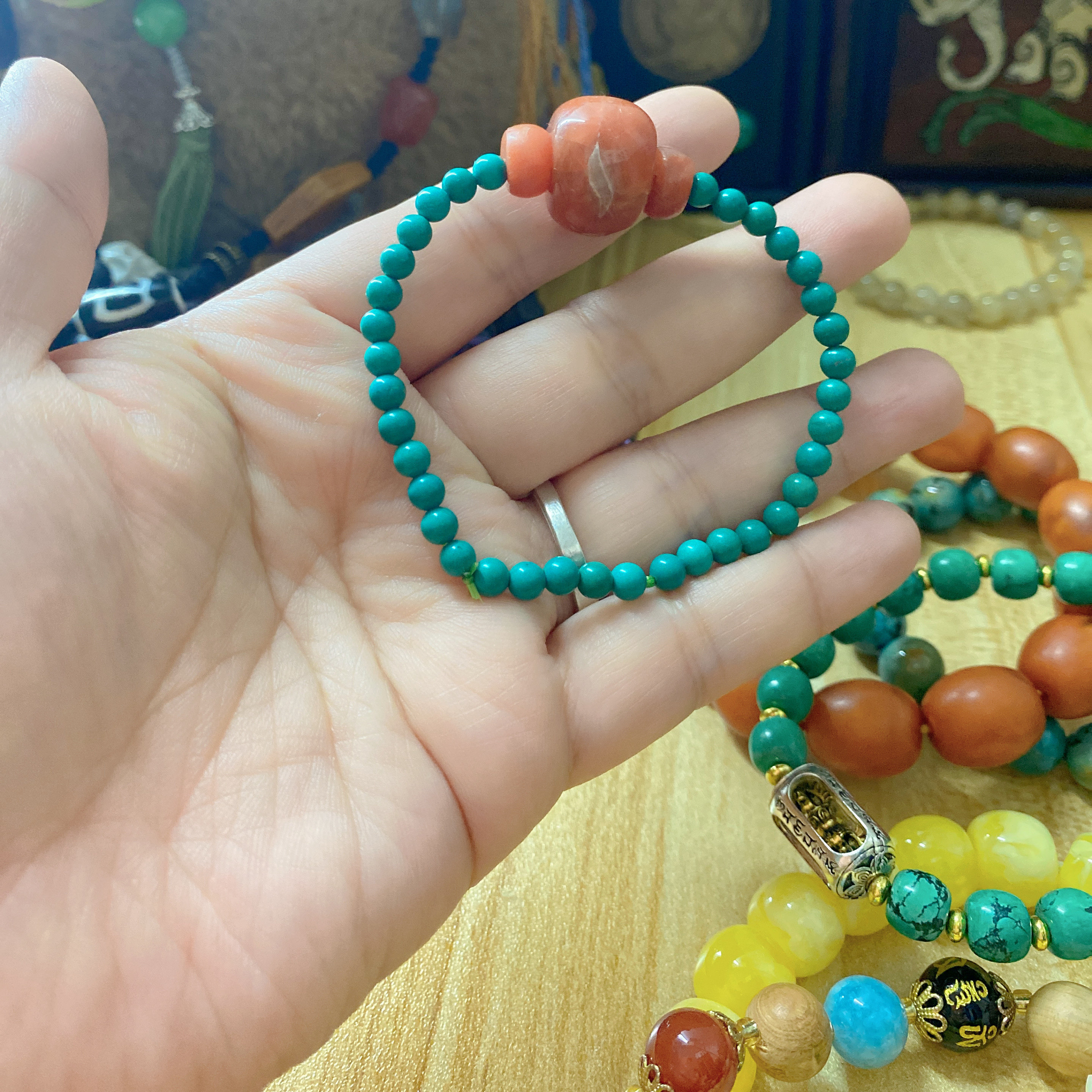 原矿天然松手链老南南手串红红项链圆珠散珠配饰配珠diy小米珠子,饰品/流行首饰/时尚饰品新,扣,淘宝优惠券,粉丝福利购,淘宝优惠卷