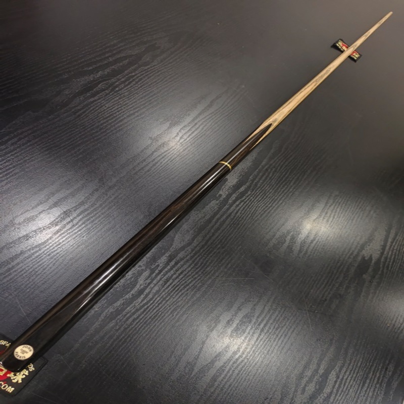 金牌台球英国John  Parris  Classic 经典 纯黑檀木后把 3/4 原厂