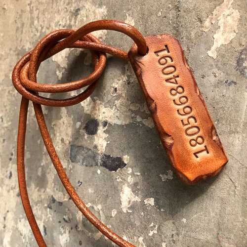 牛皮钥匙扣防磨战损定制钥匙扣