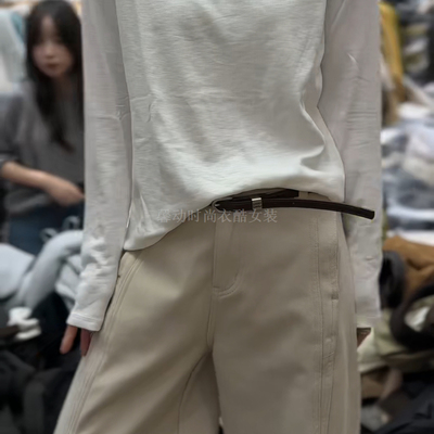 2025冬季新款加厚磨毛长袖T恤