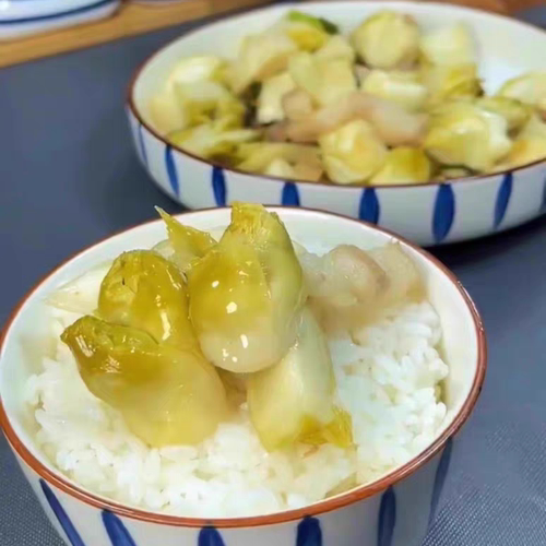 欣佳诚温州腌制娃娃菜头儿菜泡菜大头菜开胃爽口下饭菜泡菜
