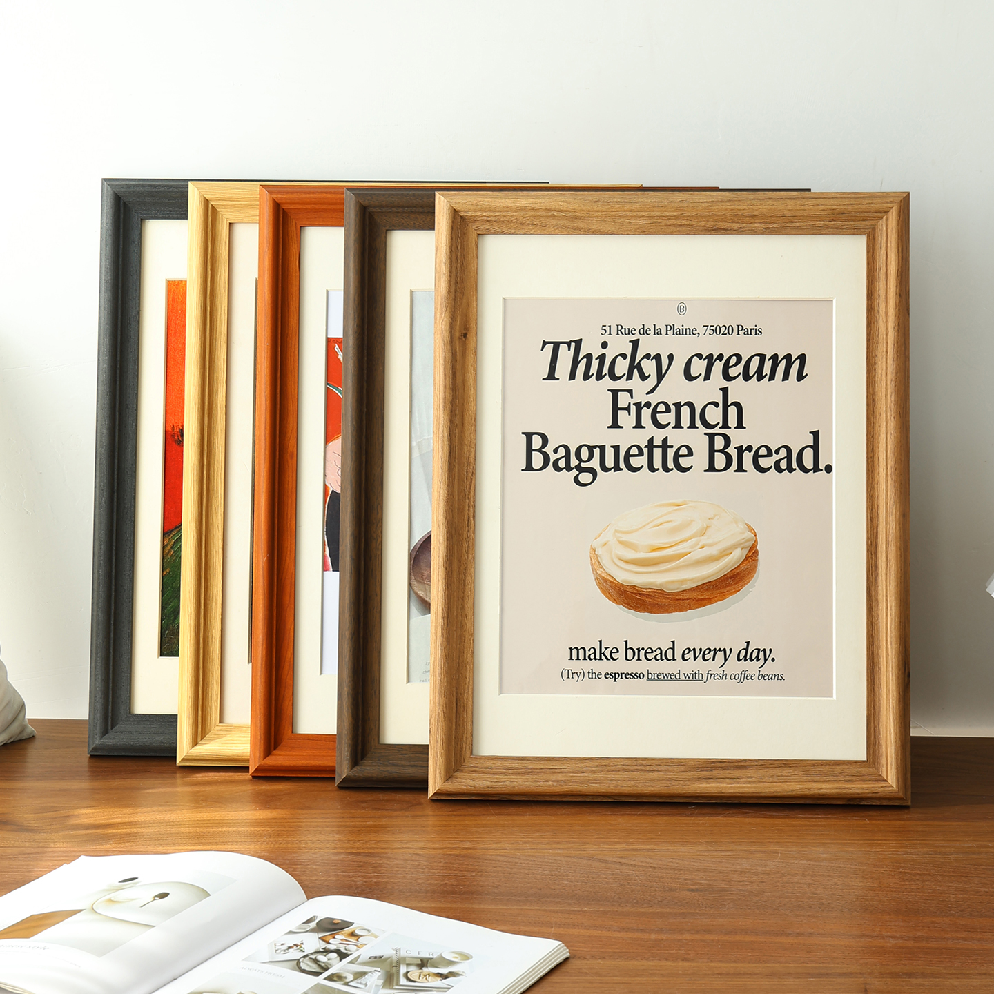 实木相框空框洗照片定制装裱画框