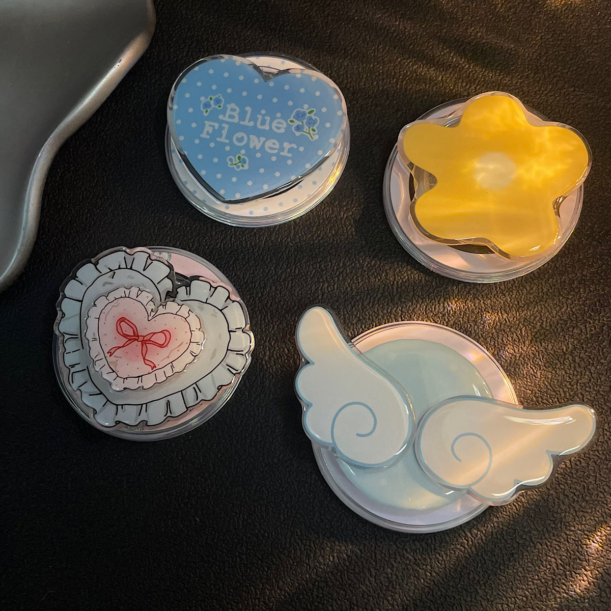 可爱卡通爱心翅膀适用Magsafe磁吸支架手机气囊可伸缩折叠便携,3C数码配件,手机支架/手机座,淘宝优惠券,粉丝福利购,淘宝优惠卷