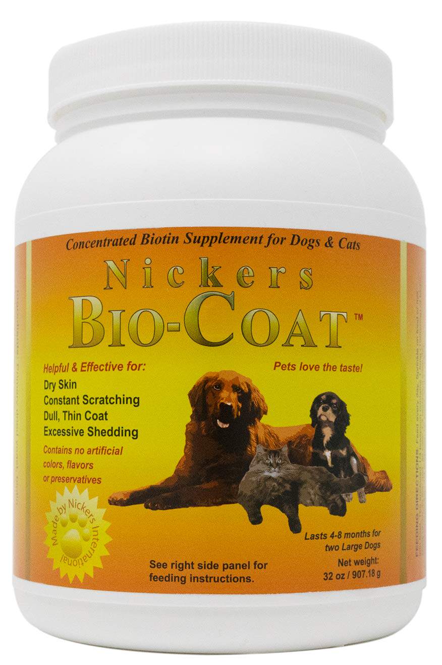 现货Bio-Coat犬猫美毛粉爆毛粉狗狗猫皮肤疾病掉毛907克