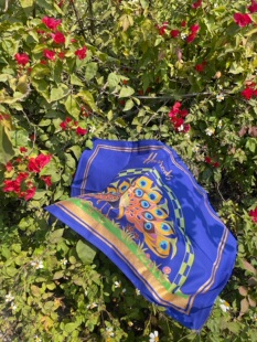 周A家harrods厨房纯棉画布茶巾万能微波炉烤箱防尘盖布垫布