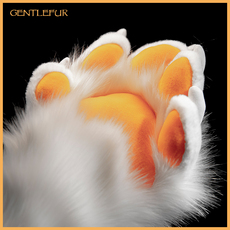 furry福瑞/兽装 furry【gentlefur】五指兽爪 毛绒兽装手套 fursuit五指舒适热销